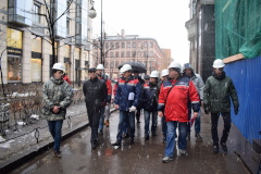 Председатель Жилищного комитета посетил объекты капремонта в центре Петербурга