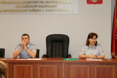 Сотрудники полиции провели агитационную встречу с учащимися 202 и 305 школ Фрунзенского района