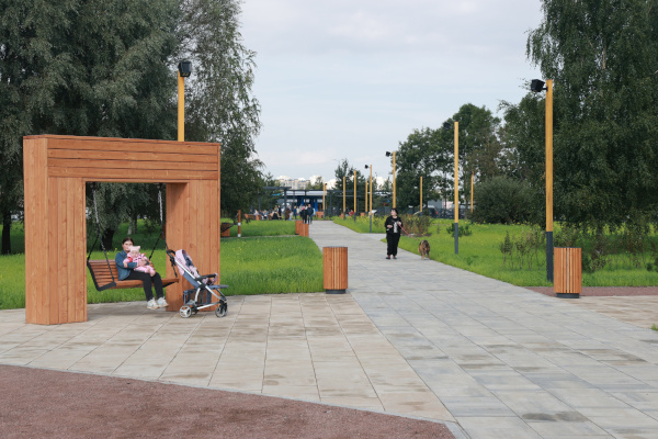 Открытие Карпатского сквера во Фрунзенском районе