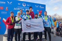 Красногвардейский район принял участие в 56-й Зимнем марафоне «Дорога жизни»