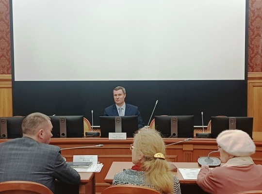 Врио главы Петроградского района Александр Петухов провёл приём граждан