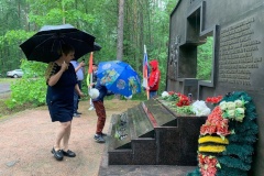 В поселке Ушково отдали дань уважения и памяти военным медикам, погибшим на полях сражений