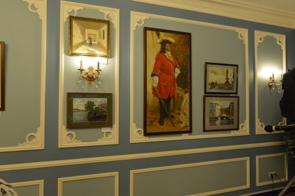 Открытие художественной выставки «Город над вольной Невой»