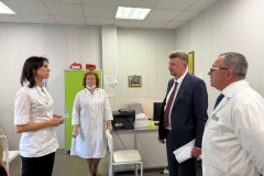 ВРИО главы администрации Центрального района Максим Романцов с рабочим объездом посетил КВД №11