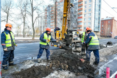 Одна из первых магистралей, построенных в Ленинграде после Великой Октябрьской революции, получит новое наружное освещение