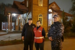 В Кировском районе во время проведения Пасхи работала народная дружина