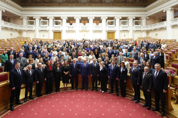 Торжественное собрание, посвященное 25-летию мировой юстиции Санкт‑Петербурга