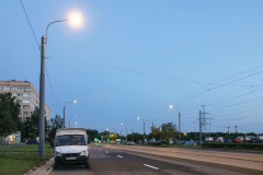 Светодиодные фонари осветили улицу Десантников
