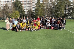 В Лицее № 244 Кировского района прошел матч по дворовому футболу среди соседей «Чемпионы двора - 2025»