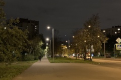 Более 400 современных светильников осветили улицу Олеко Дундича