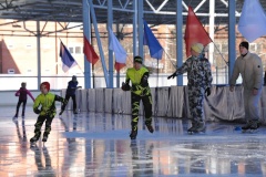 Медальный рекорд сборной Курортного района по конькобежному спорту