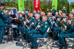 В Кронштадте открыли девятый сезон программы «Военные оркестры в парках»