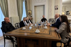 Антон Шантырь встретился с президентом Международной федерации каратэ Годзю-рю Морио Хигаонной