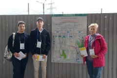 О работе волонтеров у станции метро "Пионерская"