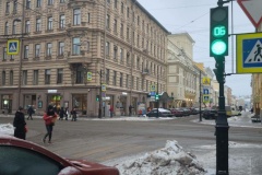 В Петербурге построены 22 новых светофора