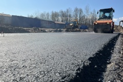 В Кронштадтском районе началось асфальтирование Цитадельской дороги