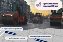 В Приморском районе в рамках нацпроекта стартовал ремонт Богатырского проспекта