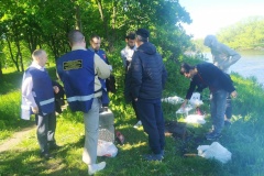 Администрация района провела рейд в парке Авиаторов