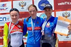 Воспитанница СШОР Петродворцового района завоевала золото Кубка России по велоспорту в индивидуальной гонке на шоссе