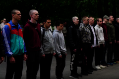 Плечом к плечу: новобранцы из Красногвардейского района отправились выполнять воинский долг в Вооруженные силы России.