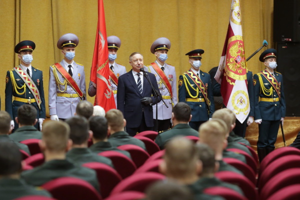 Посещение Санкт‑Петербургского военного института войск национальной гвардии