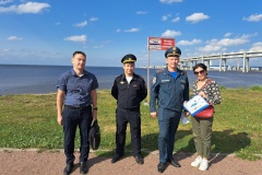 В Кировском районе прошел профилактический рейд по водным объектам