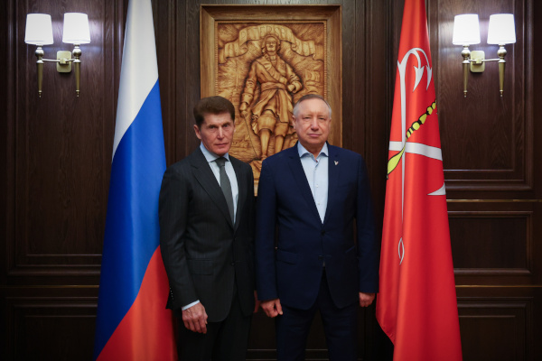 Встреча с губернатором Приморского края Олегом Кожемяко