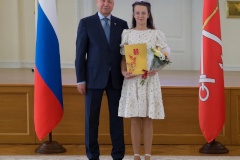 Ученица детской художественной школы удостоена Премии Правительства Санкт‑Петербурга «Юные дарования»
