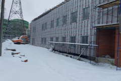 40% готовности: в Калининском районе строится новая станция скорой помощи