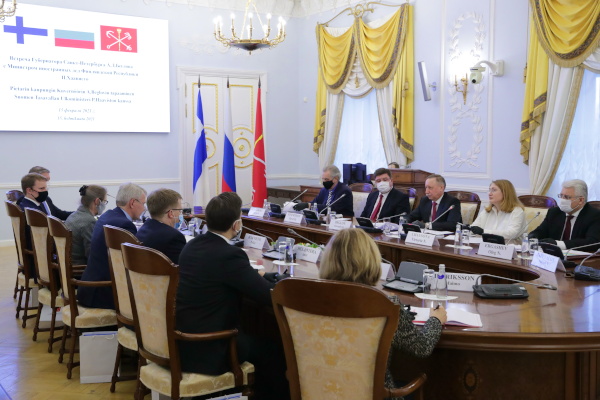 Встреча с министром иностранных дел Финляндии Пеккой Хаависто