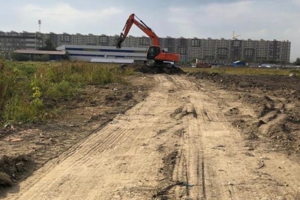 Начались работы по ликвидации свалки на Московском шоссе