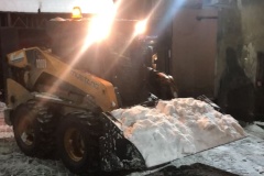 Оперативные данные по снежной уборке дворов в Центральном районе