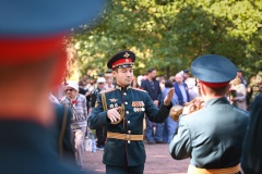 В День памяти жертв блокады Ленинграда во Фрунзенском районе на Ново-Волковском кладбище прошла торжественно-траурная церемония возложения цветов