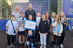 Команда школы №411 Петродворцового района - в тройке сильнейших спортивных клубов Санкт‑Петербурга