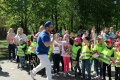 Уличный праздник в Международный день защиты детей в Саду им. 9 января