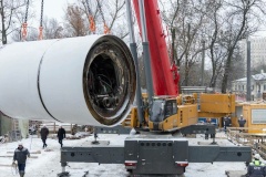 Стартовала реконструкция канализационного коллектора на проспекте Обуховской Обороны с выносом из зоны воссоздания Церкви иконы Божией Матери «Всех скорбящих радость»