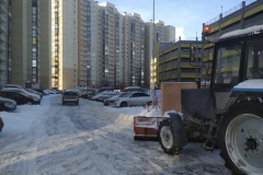 Об уборке внутриквартальных территорий и крыш 22 февраля