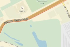 На проспекте Косыгина временно вводится полоса для приоритетного движения общественного транспорта