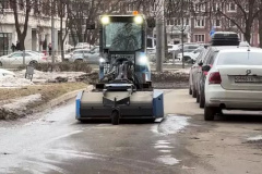 На уборку остатков наледи в Калининском районе выведут дополнительные техсредства