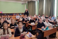 В школе № 201 Фрунзенского района прошёл «Урок дорожной безопасности»
