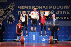 Петербуржцы – на пьедестале почёта чемпионата России по тяжелой атлетике