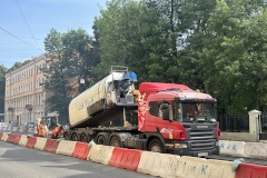В Санкт‑Петербурге в рамках нацпроекта обновляют Старо-Петергофский проспект