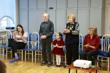 В детском саду № 70 на Петроградской стороне прошёл праздник для жителей блокадного Ленинграда