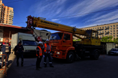 В Кировском районе провели первую в этом году противоаварийную тренировку