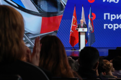 Александр Беглов: Южная широтная магистраль готова на 60%, Цимбалинский путепровод – на 55%, магистраль М-32 – на 30%