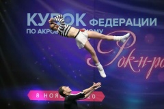 Спортсмены ГБУ СШ Центрального района успешно выступили на соревнованиях Кубка Федерации по акробатическому рок-н-роллу