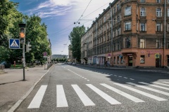 Завершился ремонт Нарвского проспекта