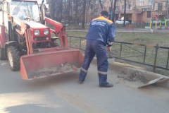 В районе продолжается весенний месячник по благоустройству