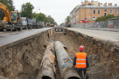 Дефект на Большом проспекте В.О. устранен с опережением нормативных сроков