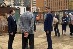 Николай Линченко осмотрел строящуюся школу на Пулковском шоссе
